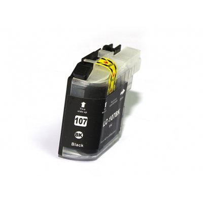 Gotoners™ Brother New Compatible LC105/107BK XXL Black Inkjet Cartridge, Extra Yield