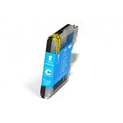 Gotoners™ Brother New Compatible LC61C Cyan Inkjet Cartridge, Standard Yield