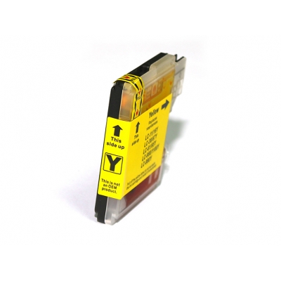 Gotoners™ Brother New Compatible LC61Y Yellow Inkjet Cartridge, Standard Yield