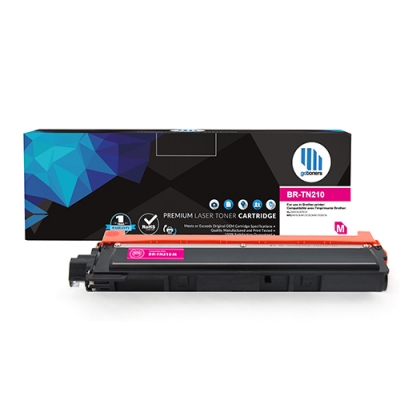 Gotoners™ Brother New Compatible TN-210 Magenta Toner, Standard Yield
