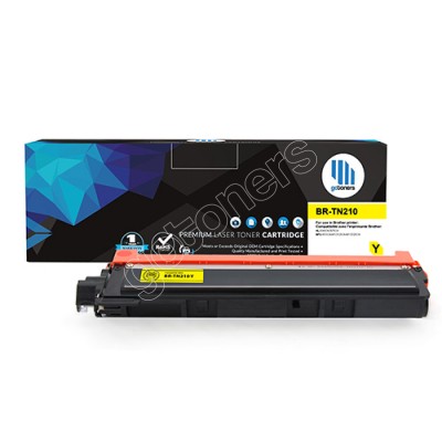 Gotoners™ Brother New Compatible TN-210 Yellow Toner, Standard Yield
