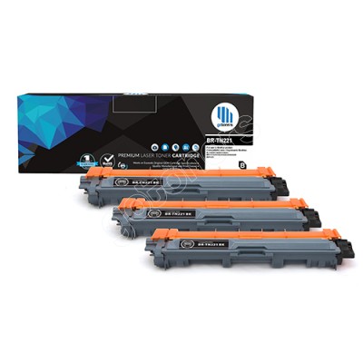 Gotoners™ Brother New Compatible TN-221BK Black Toner, High Yield, 3 Pack