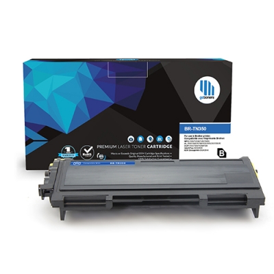 Gotoners™ Brother New Compatible TN-350BK Black Toner, Standard Yield