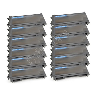 Gotoners™ Brother New Compatible TN-350BK Black Toner, Standard Yield, 12 pack