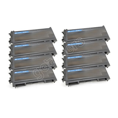Gotoners™ Brother New Compatible TN-350BK Black Toner, Standard Yield, 8 pack