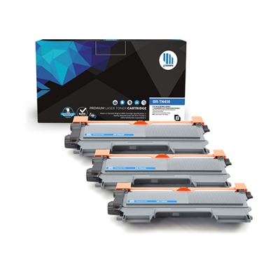Gotoners™ Brother New Compatible TN-450BK Black Toner, High Yield Version of TN-420BK, 3 Pack
