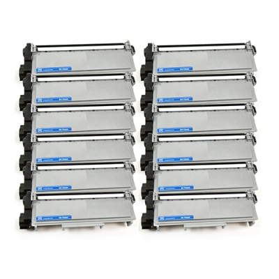 Gotoners™ Brother New Compatible TN-660BK Black Toner, High Yield Version of TN-630BK, 12 pack