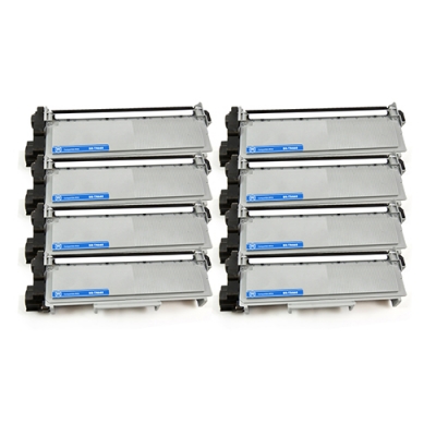 Gotoners™ Brother New Compatible TN-660BK Black Toner, High Yield Version of TN-630BK, 8 pack