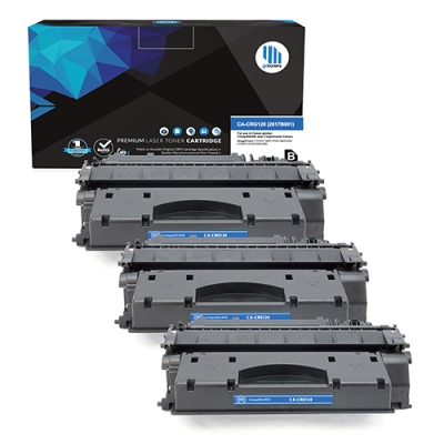 Gotoners™ Canon New Compatible 2617B001 (Canon New Compatible 120) Black Toner, Standard Yield, 3 Pack