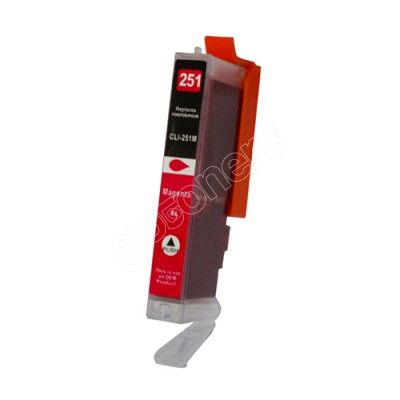 Gotoners™ Canon New Compatible CLI-251M XL Magenta Inkjet Cartridge, High Yield