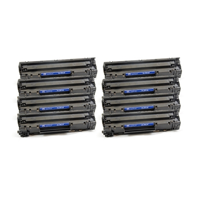 Gotoners™ Canon New Compatible CRG128 (3500B001AA) Black Toner, Standard Yield, 8 pack