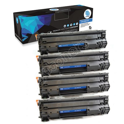 Gotoners™ Canon New Compatible CRG137 (9435B001) Black Toner, Standard Yield, 4 pack