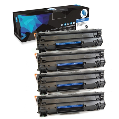 Gotoners™ Canon New Compatible CRG137 (9435B001) Black Toner, Standard Yield, 4 pack