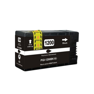 Gotoners™ Canon New Compatible PGI-1200BK XL Black Inkjet Cartridge, High Yield