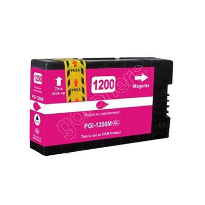 Gotoners™ Canon New Compatible PGI-1200M XL Magenta Inkjet Cartridge, High Yield