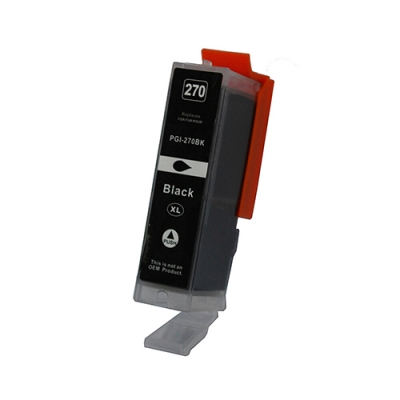 Gotoners™ Canon New Compatible PGI-270BK XL Black Inkjet Cartridge, High Yield