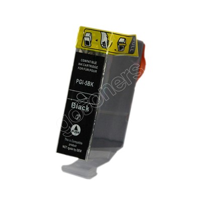Gotoners™ Canon New Compatible PGI-5BK Black Inkjet Cartridge, Standard Yield