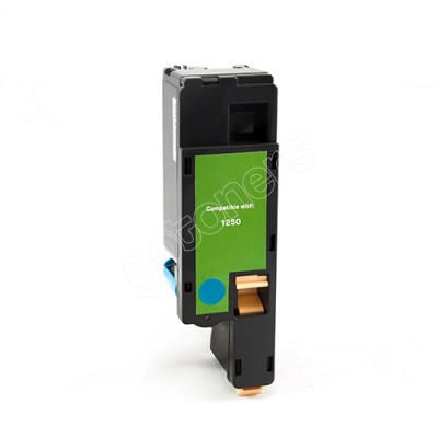 Gotoners™ Dell New Compatible 331-0777 (1250/1350) Cyan Toner Kit, Standard Yield