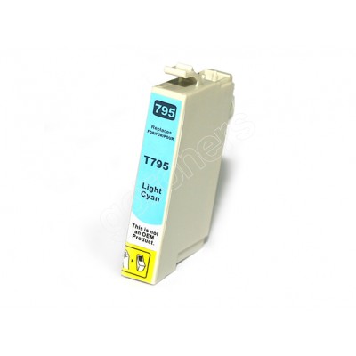 Gotoners™ Epson New Compatible T0795 Light Cyan Ink Cartridge, Standard Yield