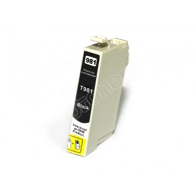 Gotoners™ Epson New Compatible T0981 Black Ink Cartridge, Standard Yield