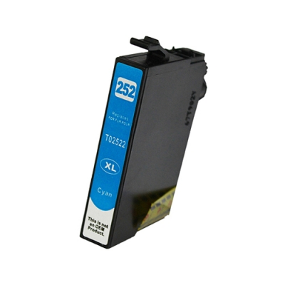 Gotoners™ Epson New Compatible T252C XL Cyan Inkjet Cartridge, High Yield