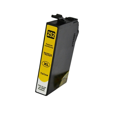 Gotoners™ Epson New Compatible T252Y XL Yellow Inkjet Cartridge, High Yield