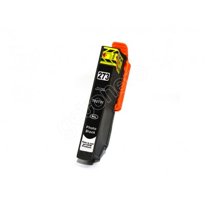 Gotoners™ Epson New Compatible T2731 Photo Black Inkjet Cartridge, Standard Yield