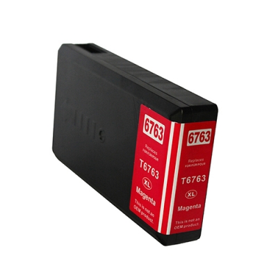 Gotoners™ Epson New Compatible T6763 XL Magenta Inkjet Cartridge, High Yield