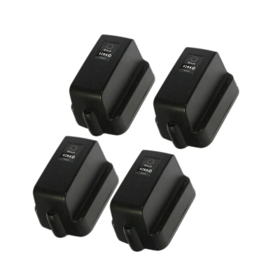 Gotoners™ HP New Compatible 2BK (C8721) Black Inkjet Cartridge, High Yield, 4 Pack