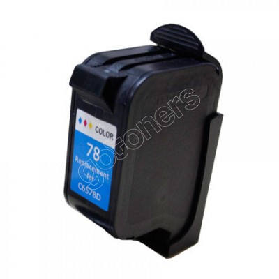 Gotoners™ HP Compatible 78 (C6578D)  Tri-Color Remanufactured Inkjet Cartridge, Standard Yield