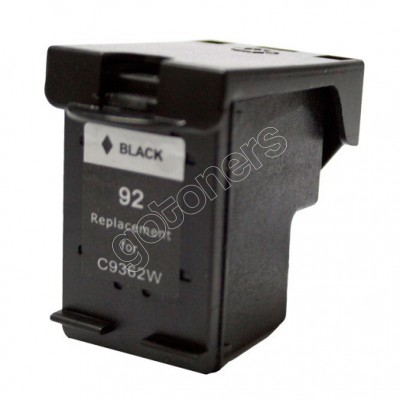 Gotoners™ HP Compatible 92 (C9362W) Black Remanufactured Inkjet Cartridge, Standard Yield