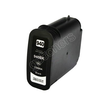 Gotoners™ HP New Compatible 940XL BK (C4906AN) Black Inkjet Cartridge, High Yield