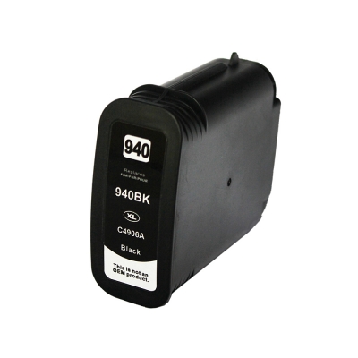 Gotoners™ HP New Compatible 940XL BK (C4906AN) Black Inkjet Cartridge, High Yield