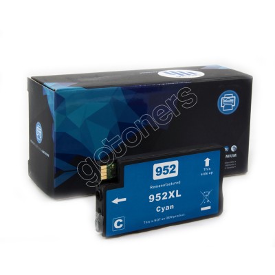 Gotoners™ HP New Compatible 952XL C (L0S61AN) Cyan Ink Cartridge, High Yield