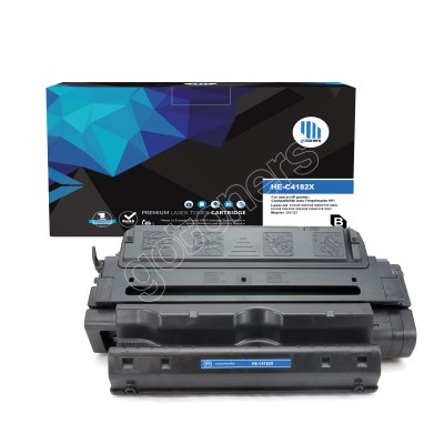 Gotoners™ HP Compatible C4182X (82X) Black Remanufactured Toner , Standard Yield