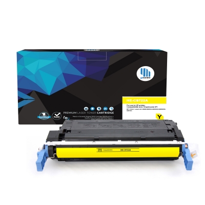 Gotoners™ HP Compatible C9722A (641A) Yellow Remanufactured Toner , Standard Yield