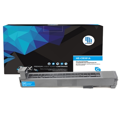Gotoners™ HP Compatible CB381A (824A) Cyan Remanufactured Toner Kit, Standard Yield