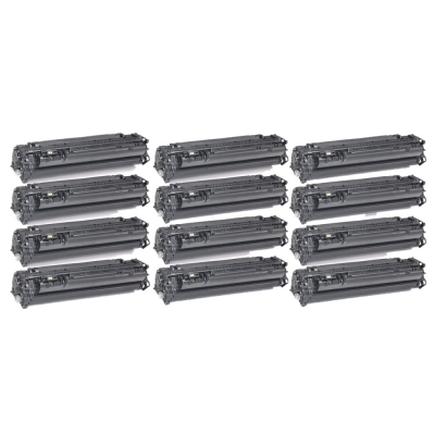 Gotoners™ HP New Compatible CE505A (05A) Black Toner, Standard Yield, 12 pack