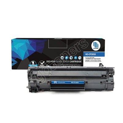 Gotoners™ HP New Compatible CF283X (83X) Black Toner, High Yield
