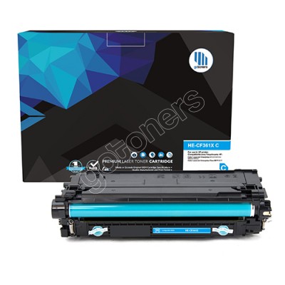 Gotoners™ HP New Compatible CF361X (508X) Cyan Toner, High Yield