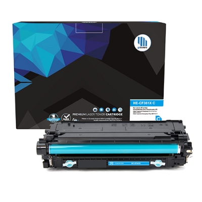 Gotoners™ HP New Compatible CF361X (508X) Cyan Toner, High Yield