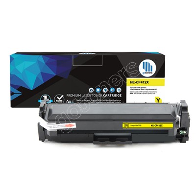 Gotoners™ HP New Compatible CF412X (201X) Yellow Toner, High Yield