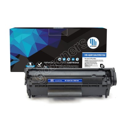 Gotoners™ HP New Compatible Q2612A (12A) Black Toner, Standard Yield