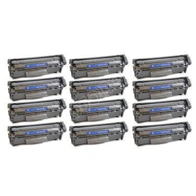 Gotoners™ HP New Compatible Q2612A (12A) Black Toner, Standard Yield, 12 pack