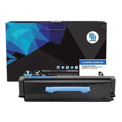 Gotoners™ Lexmark New Compatible 34035HA (E230/E330) Black Toner, Standard Yield