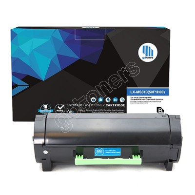 Gotoners™ Lexmark New Compatible 50F1H00 (MS310) Black Toner Kit, Standard Yield