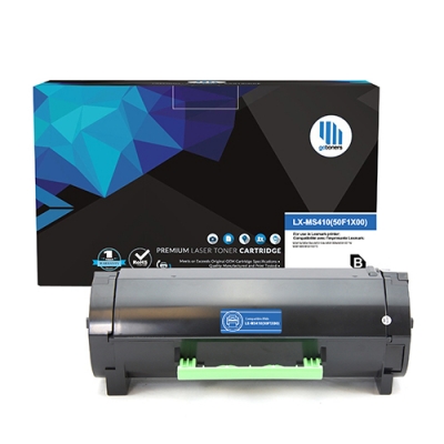 Gotoners™ Lexmark New Compatible 50F1X00 (MS410) Black Toner Cartridge, High Yield