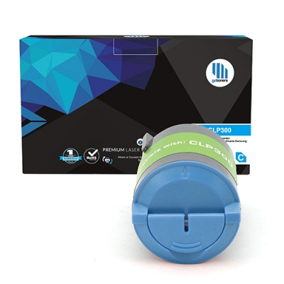Gotoners™ Samsung New Compatible CLP-C300A Cyan Toner Kit, Standard Yield