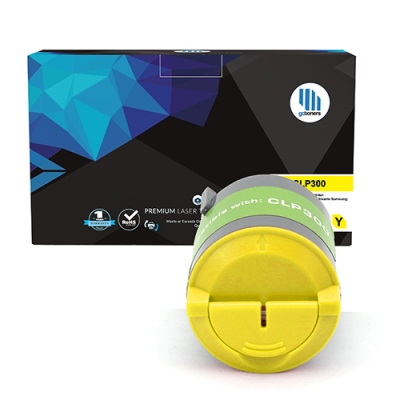 Gotoners™ Samsung New Compatible CLP-Y300A Yellow Toner Kit, Standard Yield