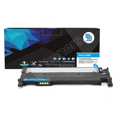 Gotoners™ Samsung New Compatible CLT-C406S Cyan Toner, Standard Yield